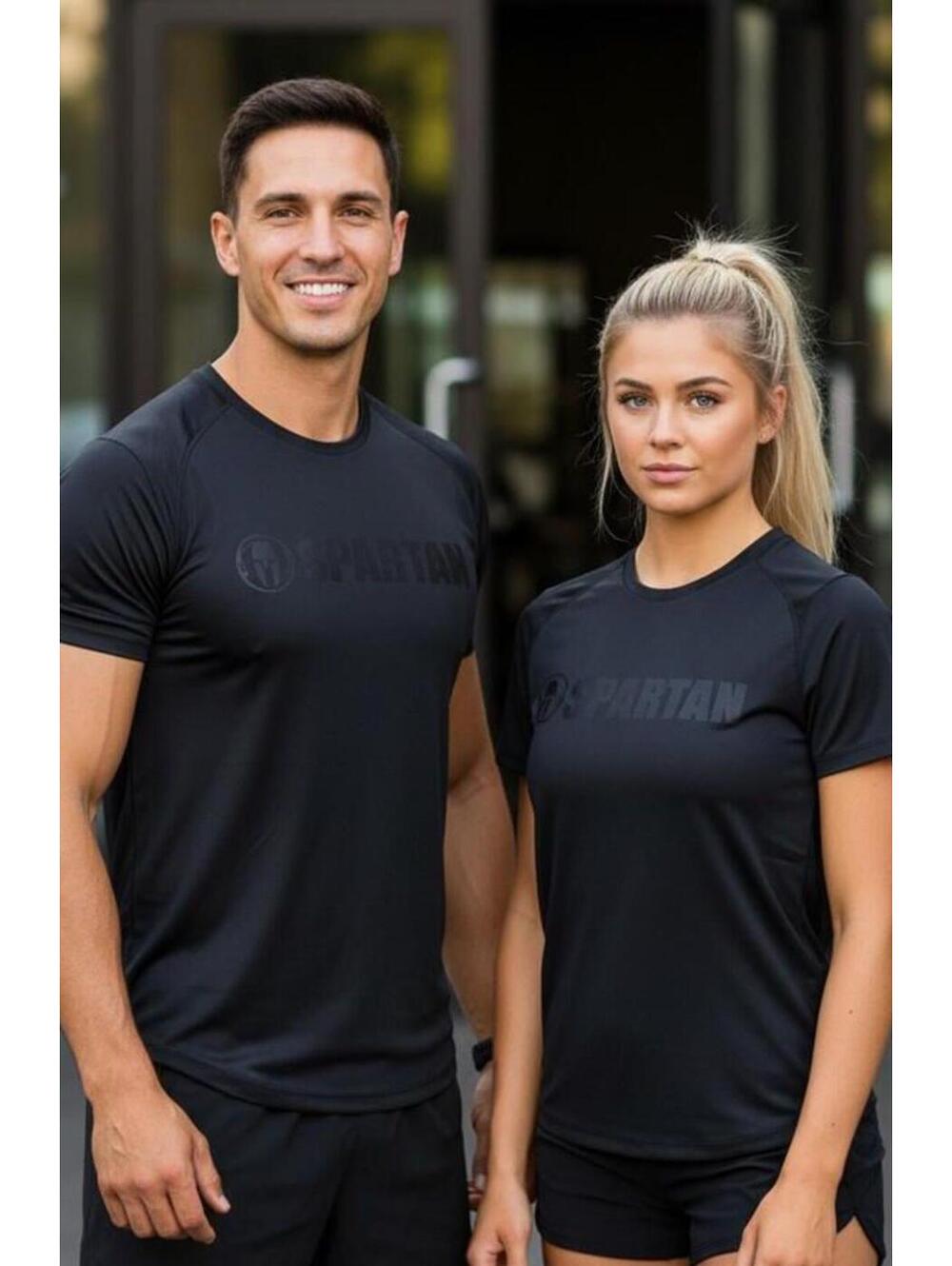 New Unisex Navy Official Craft Spartan Race Moisture Wicking T-Shirt Size Small
